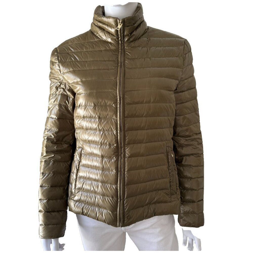 Zara Women's Lightweight Down PufferJacket Size L